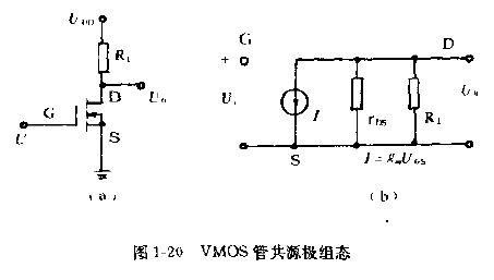 VMOS管基本電路組態共源極、共柵極、共漏極-KIA MOS管
