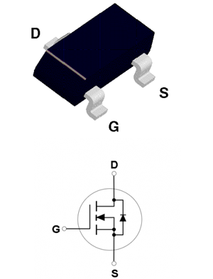 2n7002場效應管參數,2n7002引腳圖,資料-KIA MOS管