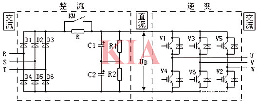 變頻器電源,變頻器電路原理圖詳解-KIA MOS管