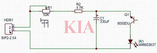 led閃爍電路圖,原理