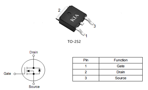 ?電動車pmos,100v35a,35P10場效應管,KIA35P10AD參數-KIA MOS管