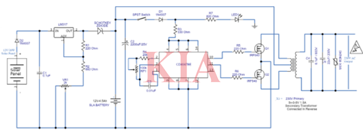 太陽能逆變器電路