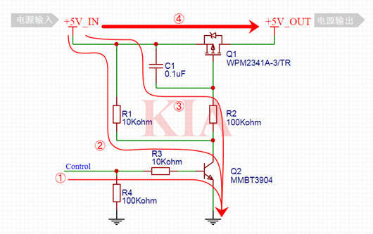 mos管軟啟動電路