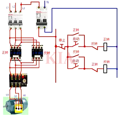 三相電動機正反轉