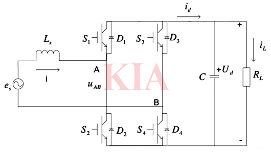 圖騰柱pfc電路原理,電路拓撲-KIA MOS管