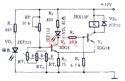 電機(jī)過(guò)熱保護(hù)電路